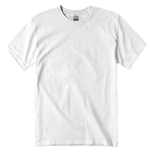 Camiseta de Algodão Premium Branca