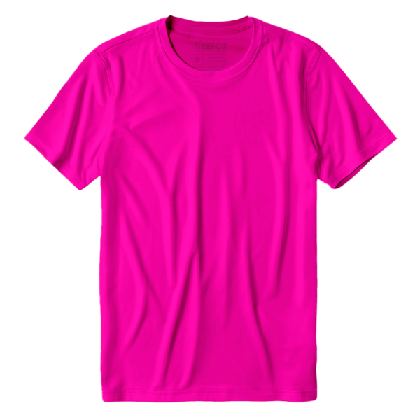 Camiseta Poliéster rosa Fluor